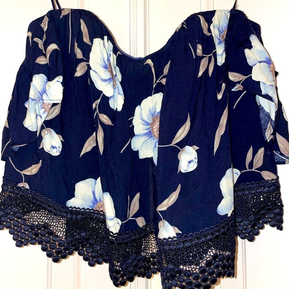 Floral Off the Shoulder Top